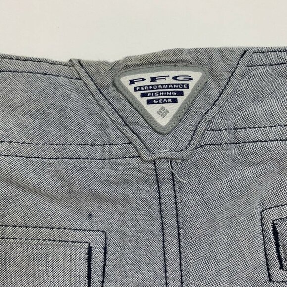 Columbia Sportswear PFG Women’s Shorts Blue Flat Front Chino Size 2 - Picture 3 of 7